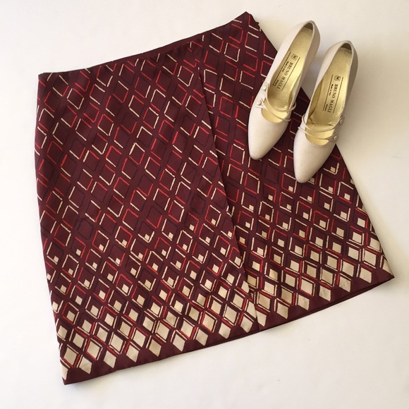 NWOT Eddie Bauer Print Skirt - Picture 2 of 8